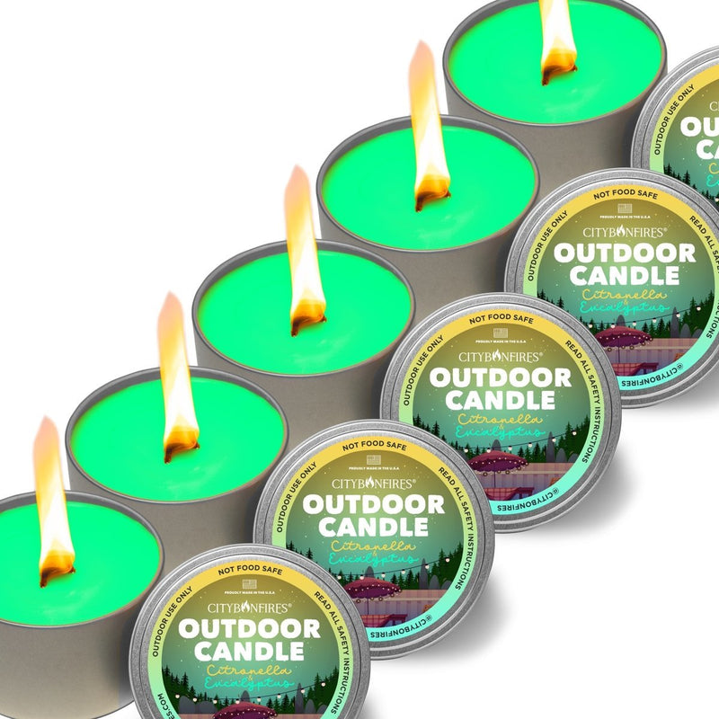 The Outdoor Candle - Citronella and Eucalyptus Outdoors 5 Pack ($15.95 Each) from Kitchen Supply