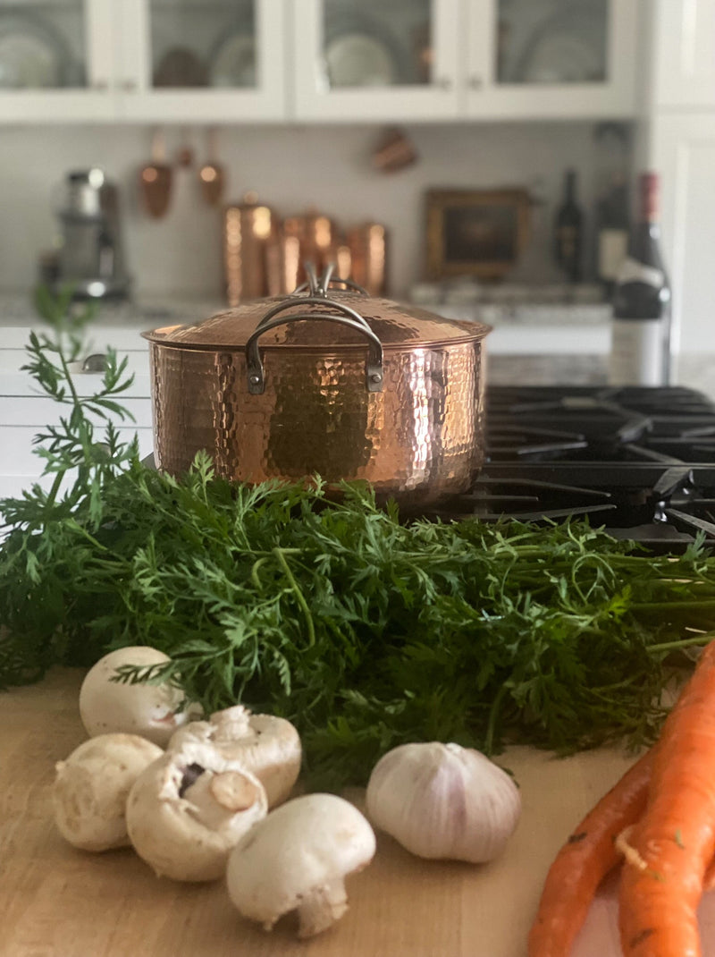 Beautiful and Big Copper Dutch Ovens