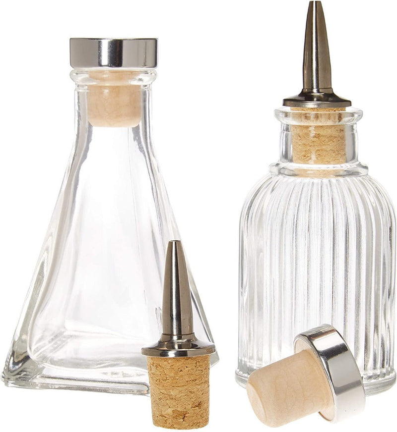 Cocktail Bitters Bottles (Set of 2)