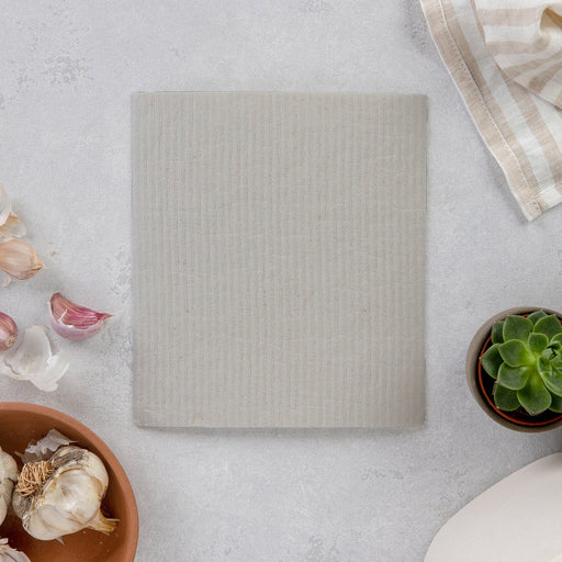 Swedish Dish Cloth Reusable Paper Towels Grey Plain from Kitchen Supply