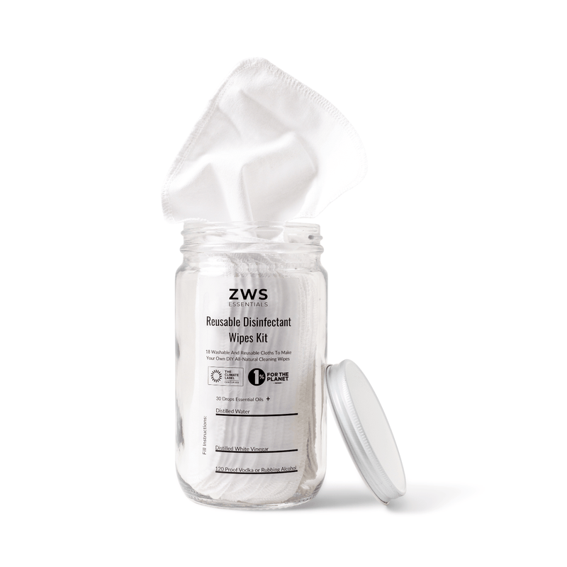 Reusable Disinfectant Wipes - DIY Kit