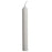 8 inch Straight Candle - White