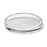 Radiance Glass Pillar Plate Large - Clear
