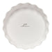 10023 Pie pan baking dish white ceramic