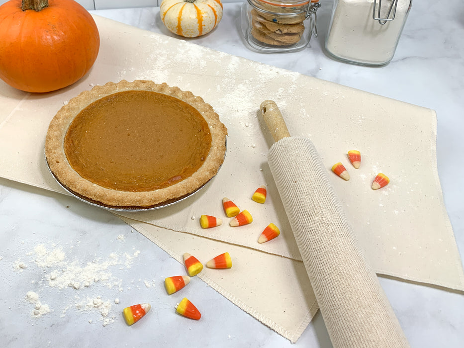 Ensemble de toile à pâtisserie et de couvercles pour rouleau à pâtisserie