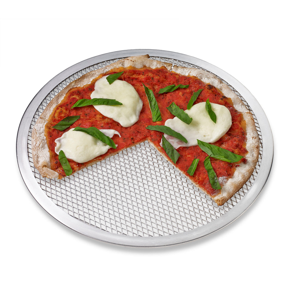 Pizza Screen, Aluminum, 12'', Silver