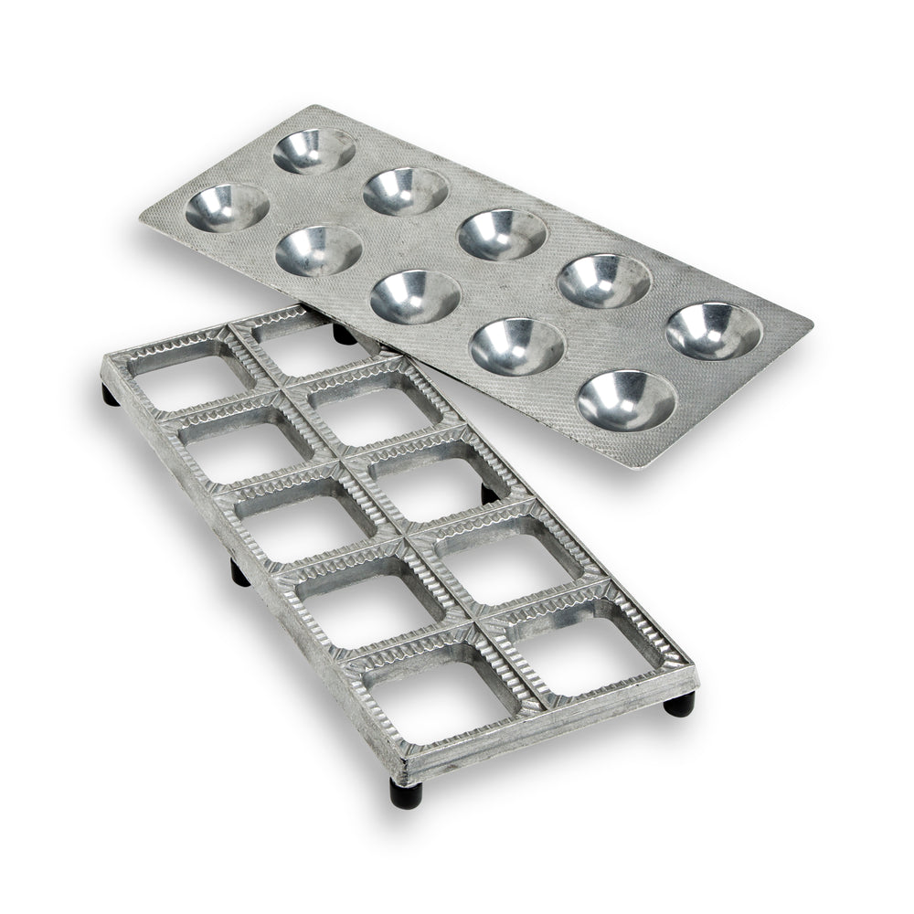 Ravioli Form with Press for 1.75" Square Homemade Ravioli