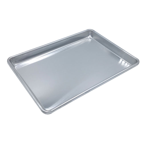 Image of SKU 2048 from Kitchen Supply Wholesale which is a half-sized aluminum sheet pan that measures 18 X 13 inches.