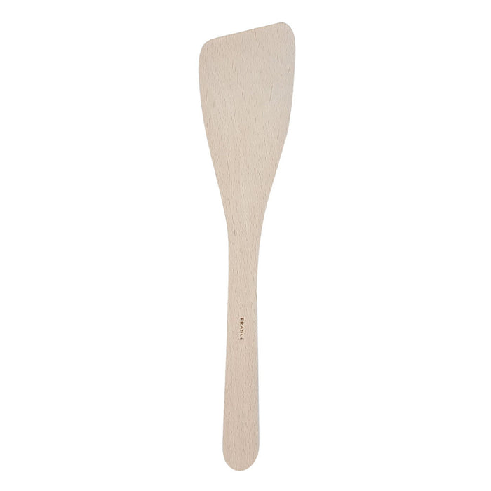 6114 French Beechwood Spatula is Incredibly high-quality, all-purpose beechwood spatulas from France are crafted with wide comfortable handles and broad surfaces. They won't scratch or damage nonstick cookware. 