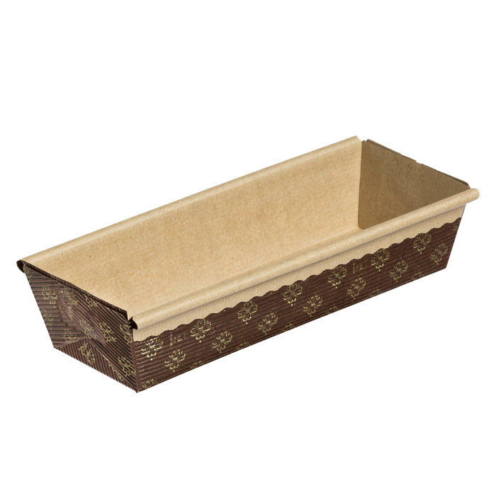Kitchen Supply Wholesale Large Loaf Paper Baking Pan 25-Pack, 9 x 2.8 x 2 Inches
