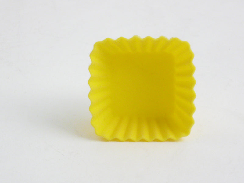 MINI Square Silicone Baking Cups, 1.5" X 1.5"