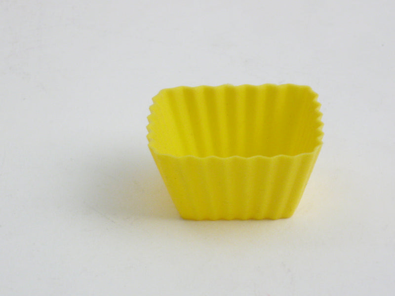 MINI Square Silicone Baking Cups, 1.5" X 1.5"