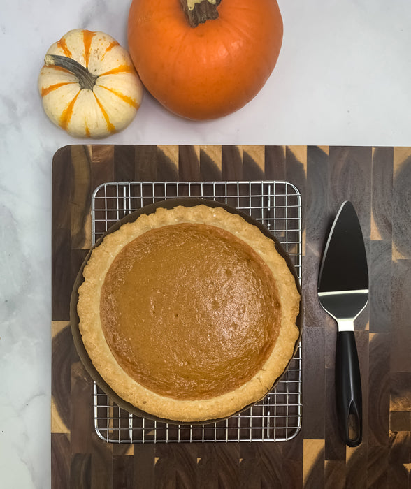 Spatule à tarte, bord dentelé