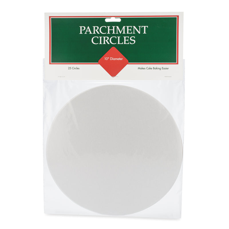 Cercles de papier parchemin, paquet de 25