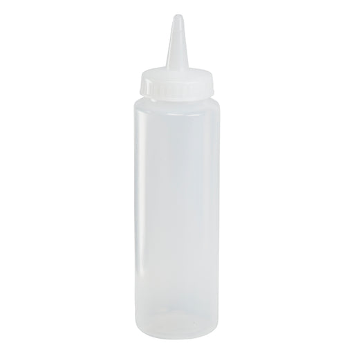 Squeeze Condiment / Sauce Bottle Clear, 8 Ounce