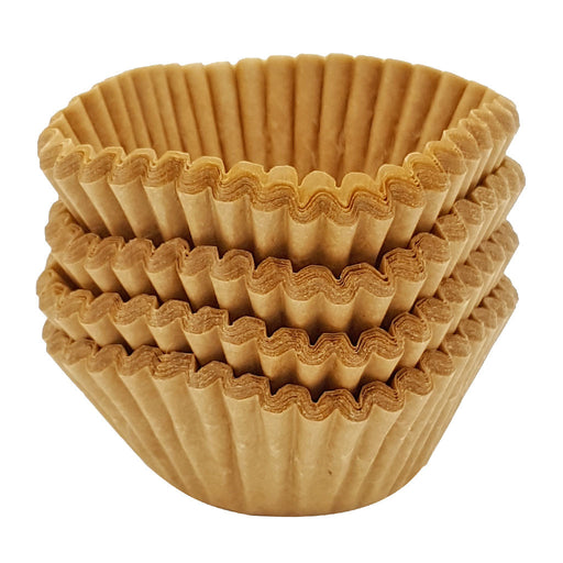 BEYOND GOURMET unbleached, chlorine-free mini muffin cups are the natural choice