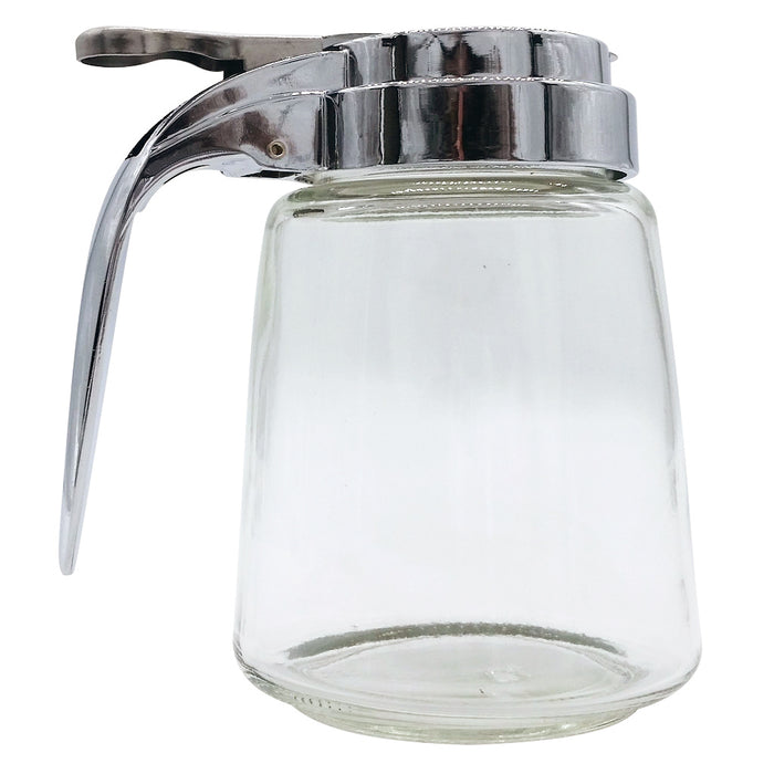 Syrup Dispenser and Pourer, Glass 8 Ounce