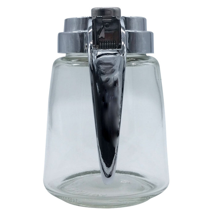 Syrup Dispenser and Pourer, Glass 8 Ounce