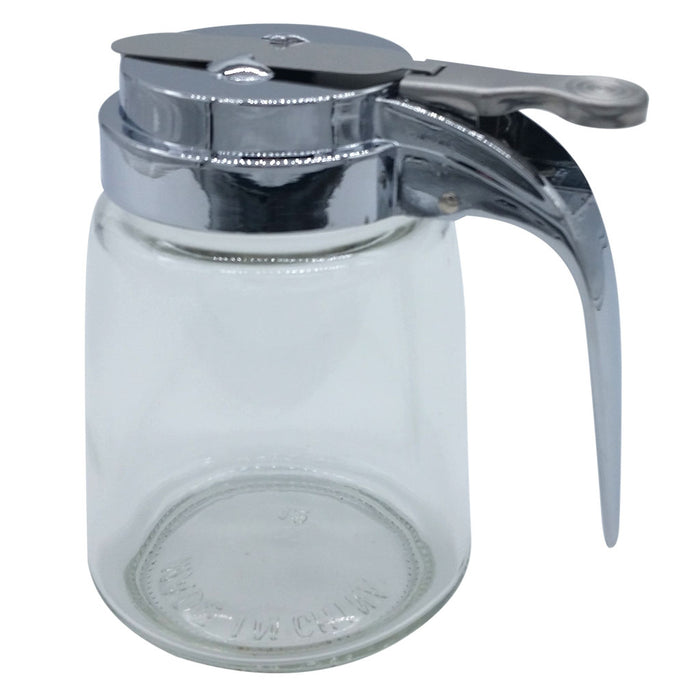 Syrup Dispenser and Pourer, Glass 8 Ounce