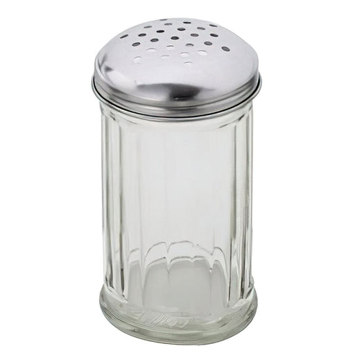 Cheese Shaker 12 oz Glass with Perforated Top