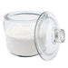 Glass Heritage Jar with Glass Lid Half Gallon Clear