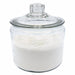 Glass Heritage Jar with Glass Lid Clear