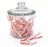Glass Heritage Jar with Glass Lid Half Gallon