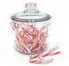 Glass Heritage Jar with Glass Lid Half Gallon