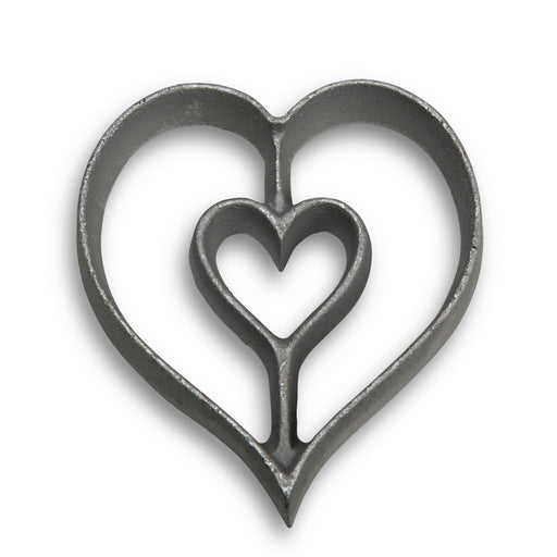Rosette Bunuelos Cookie Iron,  Heart  2.9 x 0.5 Inches