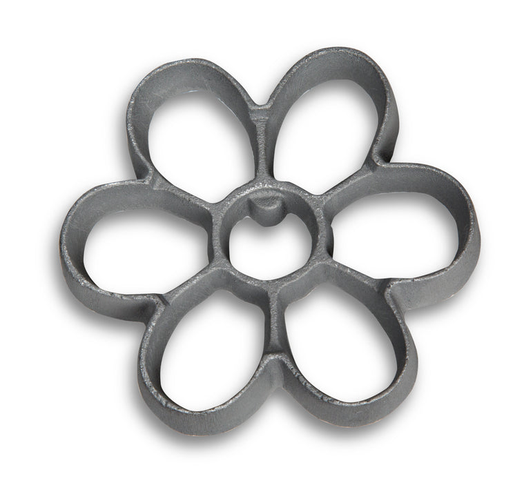 Kitchen Supply Rosette Buñuelos Cookie Mold, Medium Daisy Shape 3.4 x 0.5 Inches