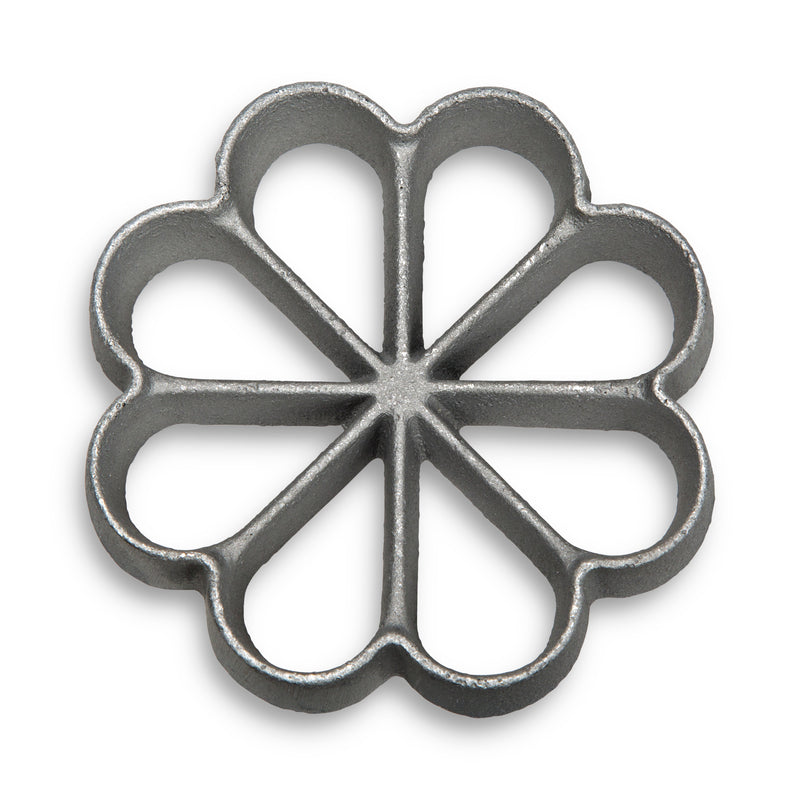 Rosette Bunuelos Cookie Iron,  Large 3.25 x 0.5 Inches