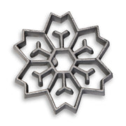 2 in 1 Snowflake Rosette Iron Bunuelos Sopadillas Mold