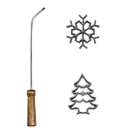 Rosette Mold Sets with Handles Rosette Set WINTERSONG ROSETTE SET from Kitchen Supply