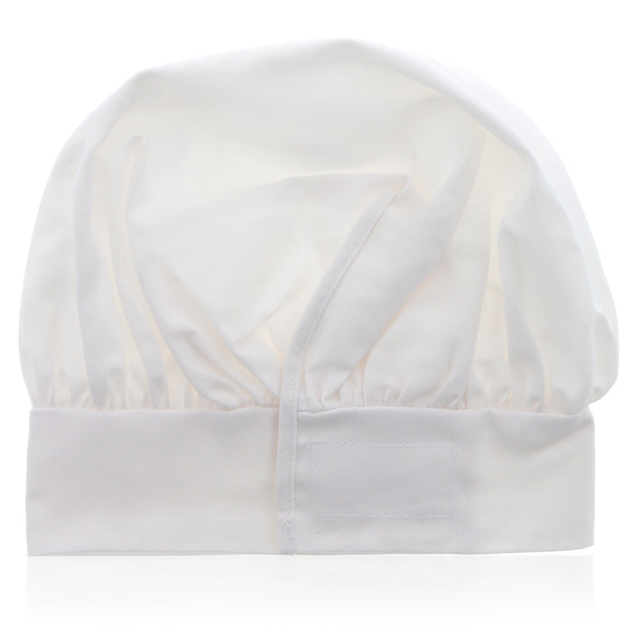 Child's Adjustable White Twill Chef's Hat