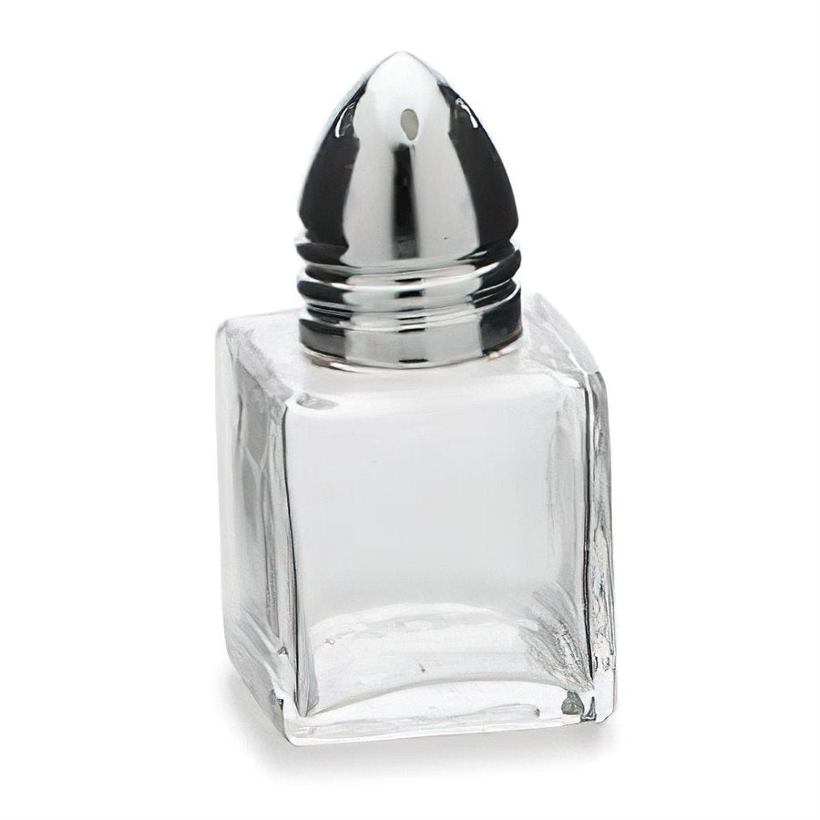 Salt and Pepper Shaker Set, Mini Cube 0.5 oz