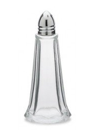 Salt and Pepper Shaker Set of 2, Tower 1 oz Capacity, Chrome Top