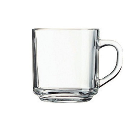 10 Ounce Glass Handy Mug