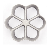 Triple Rosette Iron Bunuelos Sopadillas Mold Chinese Pretzel